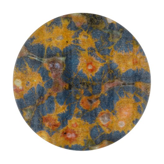 Mohn-Jasper Schneidebrett (Vorderseite)