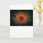 Mohn, Karte (Gelbe Blume)