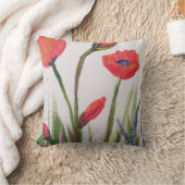 Mohn Kissen (Decke)
