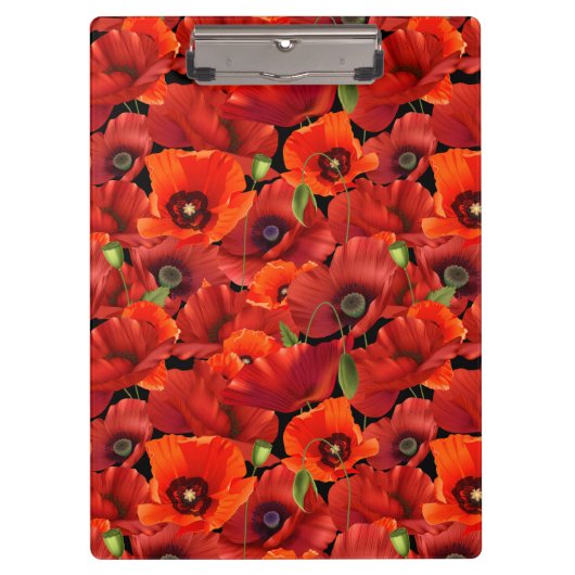 Mohn Klemmbrett (Vorderseite)