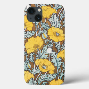 Mohn Kunst Illustration Blumenmuster Case-Mate iPhone Hülle