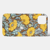 Mohn Kunst Illustration Blumenmuster Case-Mate iPhone Hülle (Rückseite (Horizontal))