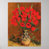 Mohn, Kunst von Stefan Luchian, Poster (Vorne)