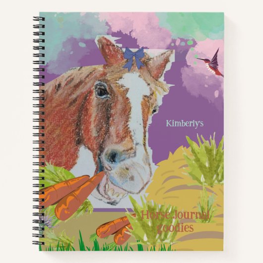 Mohn lächelt bunt. notizblock (Vorderseite)