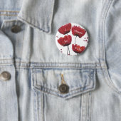 Mohn-Liebesknopf Button (Beispiel)