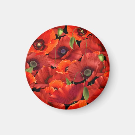 Mohn Magnet (Vorne)