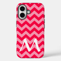 Mohn Marokkanisch Moods Chevrons mit Monogramm