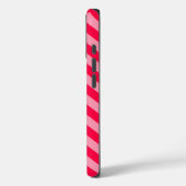 Mohn Marokkanisch Moods Chevrons mit Monogramm Case-Mate iPhone Hülle (Rückseite / Links)