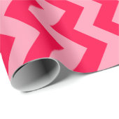 Mohn marokkanische Moods Chevrons Geschenkpapier (Rolleneckpunkt)