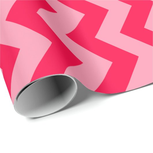 Mohn marokkanische Moods Chevrons Geschenkpapier (Rolleneckpunkt)