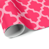 Mohn Marokkanischen Moods Quatrefolie Geschenkpapier (Rolleneckpunkt)