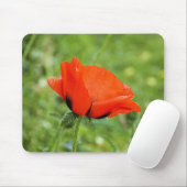 Mohn-Mauspad Mousepad (Mit Mouse)