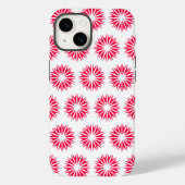 Mohn Modern Sunbursts Case-Mate iPhone Hülle (Rückseite)