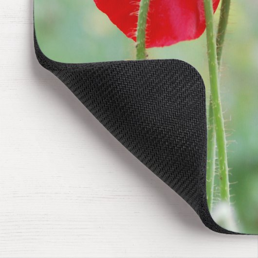 Mohn Mousepad (Ecke)