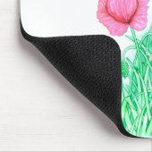 Mohn Mousepad (Ecke)
