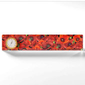 Mohn Namensplakette (Vorderseite)