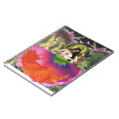 Mohn Notizblock (Linke Seite)