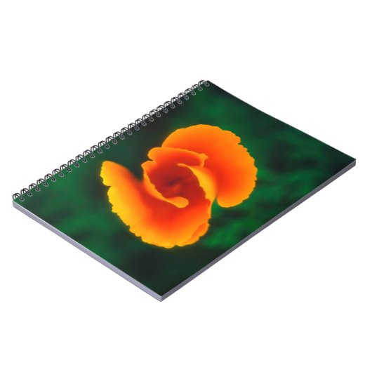 Mohn Notizblock (Linke Seite)