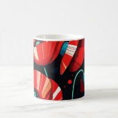 Mohn Papaver Blumen Kaffeetasse (Mittel)