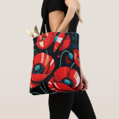 Mohn Papaver Blumen Tasche (Von Nahem)