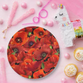 Mohn Pappteller (Party)