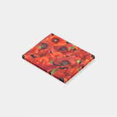 Mohn Post-it Klebezettel (angewinkelt)