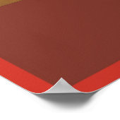 Mohn Poster (Ecke)