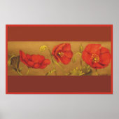 Mohn Poster (Vorne)