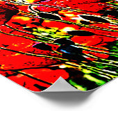 Mohn Poster (Ecke)