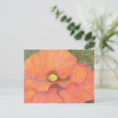 Mohn, Postkarte (Stehend Vorderseite)