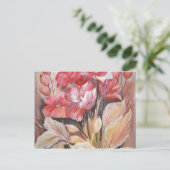 Mohn Postkarte (Stehend Vorderseite)