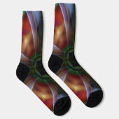 Mohn Socken (Rechts)