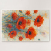 Mohn tanzend in der Brise der Träume Puzzle (Horizontal)