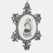 Mohn The Porch Possum Snowflake Ornament (Links)