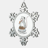 Mohn The Porch Possum Snowflake Ornament (Rechts)