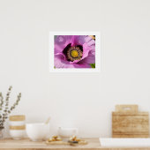 Mohn und ein Insekt Poster (Küche)