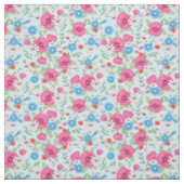 Mohn und Gänseblümchen Stoff (Muster)