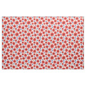 Mohn- und Kornblumenmuster Stoff (Fat Quarter (45,7 x 55,9 cm))
