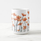Mohn und Licht — Kaffeetasse (Mittel)