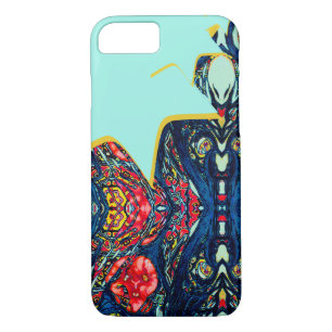 Mohn und Sterne iPhone 8/7 Hülle