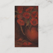 Mohn Visitenkarte (Rückseite)