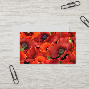 Mohn Visitenkarte