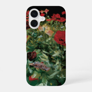 Mohn von John Singer Sargent, Vintage Blumen iPhone 16 Hülle