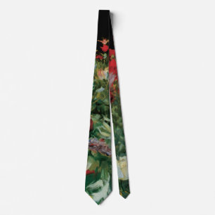 Mohn von John Singer Sargent, Vintage Flowers Krawatte