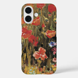 Mohn von Robert Vonnoh, Vintage Impressionismus iPhone 16 Hülle
