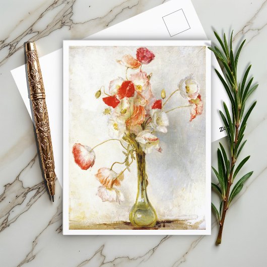 Mohn von Tom Roberts Postkarte