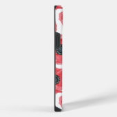 Mohn Wasserfarbe iPhone Hülle (Rechte Seite)