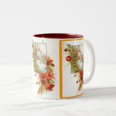 Mohn Zweifarbige Tasse (VorderseiteRechts)