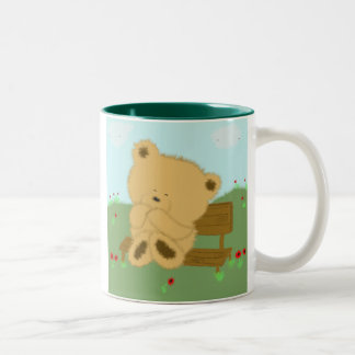 Mohnbär Zweifarbige Tasse