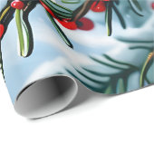 Mohnbeeren Geschenkpapier (Rolleneckpunkt)